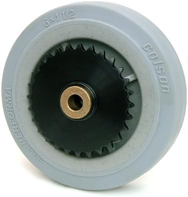 6-inch Drive Wheel with 28-Tooth Sprocket