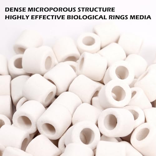 LYPHARD-AQUARIUMS-Ceramic-Bio-Filter-Media-Natural-Fish-Tank-Filter-Media-for-Pond-Aquarium-Sump-Canister-1-Box-50-pcs