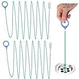 Desatascador Tuberias 200CM, Cepillos de Drenaje Flexible Limpia Tuberias para Techo Corredizo Extralargo Limpiador de Desagües Herramienta de Limpieza de Tubos Cepillo en Espiral para Techo Solar