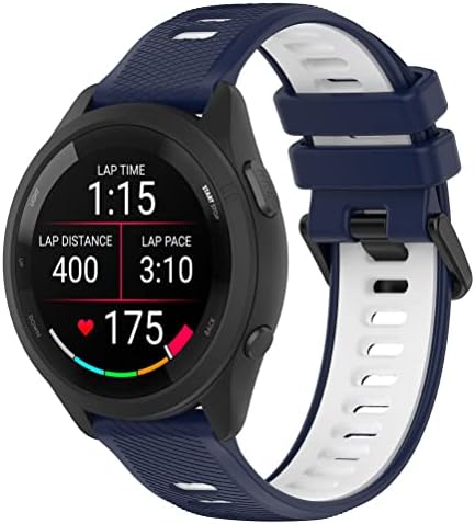 Garmin Forerunner 55 Classic Silicone Strap (White