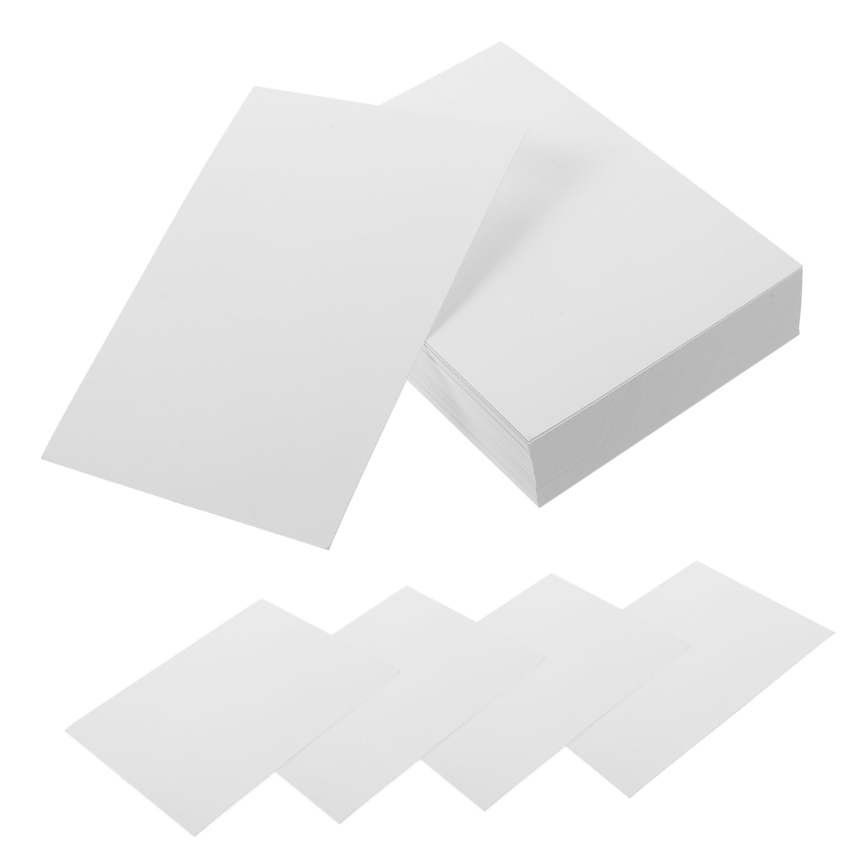 NUOBESTY 4 Sätze Fotopapier Büroklammer Machen Decoupage Paper Grad Modern Vier Druckerpapier Glossy Paper Fotodruck Photopapier Printing Hochglanzpapier Druckpapiere Weiß 100 Blatt*4