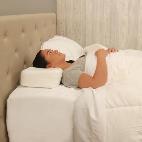 Cervical Orthopedic Foam Pillow for Back and Side Sleepers – Firm, Average