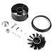 XCSOURCE 64mm Duct Housing Fan 12-Blade Prop Unit Spare Parts for RC EDF Jet Airplane RC496
