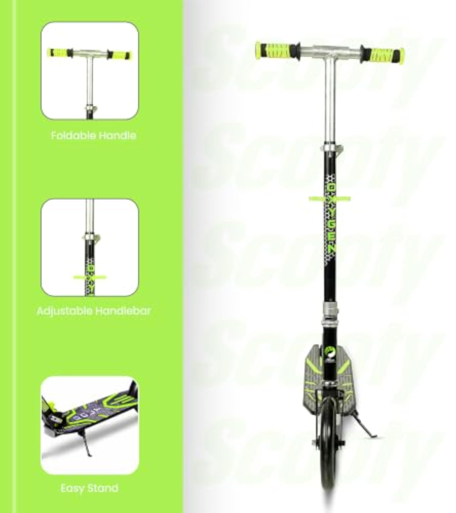 Kick Scooter for Kids with Adjustable Handlebars