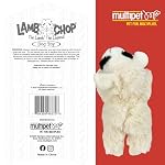 Multipet Lamb Chop Dog Plush Toy - Squeaky Toy for All Dogs - Extra Soft Plush - Stuffed Animal Dog Toy for Cuddling & Playing - Cute Pet Toy (6", Cream) - Image 6