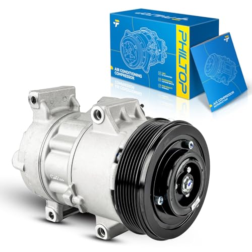 Image of PHILTOP 68328 NEW Air Conditioner AC Compressor with Clutch for Toyota Corolla 2009 2010 1.8L, Matrix 2009 2010 2012 1.8L, Scion xD 2008-2014,8831002370 Air Conditioning Compressor