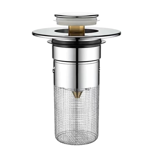 Crépine de lavabo de douche en acier inoxydable avec bouchon anti-odeur