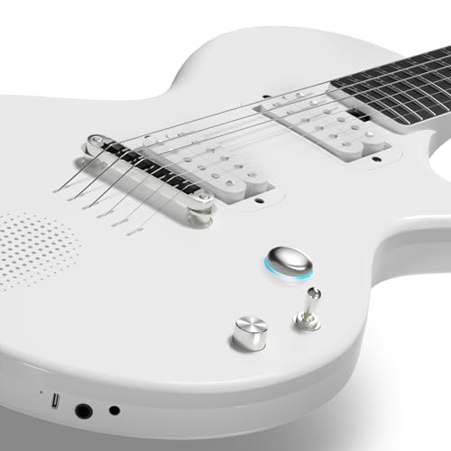 Image of Enya Electric Guitar Nova Go Sonic Smart Electric Carbon Fiber Guitarra with 10W Wireless Speaker, Onboard Presets, All-in-One Portable Rig for Street Performers & Home Studios, 2-Year Warranty
