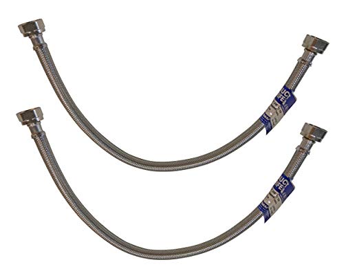 Eastman Supply Line Steel Flexible Long Faucet Connectors