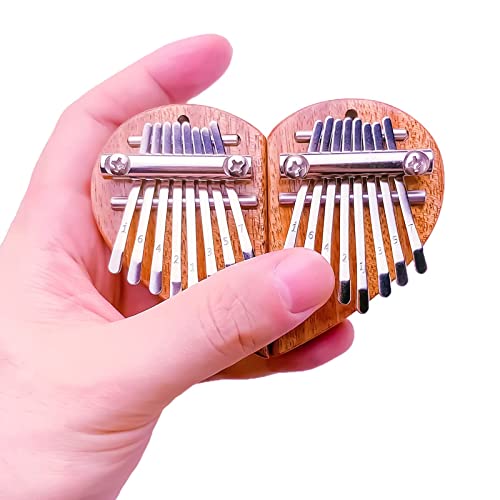 WPHGS Kalimba thumb piano mini kalimba coeur en forme de 8 touches portables doigt piano cadeau for enfants cadeaux… - Les Beatles, Paul McCartney, John Lennon, RIngo Starr, George Harrison WPHGS Kalimba thumb piano mini kalimba coeur en forme de 8 touches portables doigt piano cadeau for enfants cadeaux…