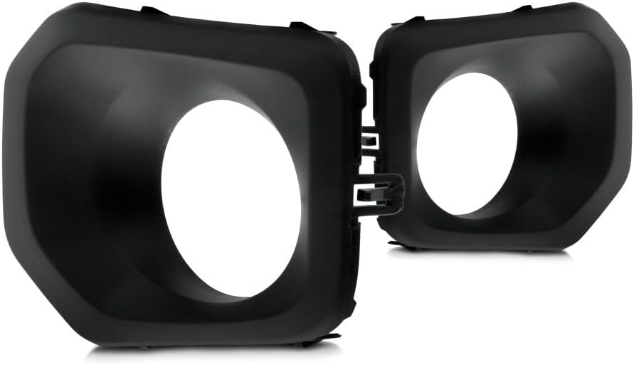 For Toyota Tacoma 2016-2023 Fog Light Bezel Driver and Passenger Side | Pair SR5/TRD/Off-Road/TRD Sport/TRD Pro Model Replacement For TO1038195, TO1039195 | 52128-04020, 52127-04020