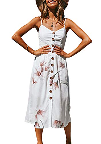 Robe casual vocation mi-longue sans manches pour femme moderne