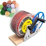 【Peignage et mélange de couleurs efficaces】 : Les brosses flexibles à aiguilles en acier et les roulements en nylon lisses assurent un mélange rapide et homogène des fibres. Obtenez facilement des couleurs vibrantes et uniformément mélangées en quelques passages seulement for des résultats professionnels.