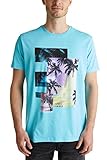 Modisches edc T-Shirt mit Palmen Print