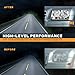 WEELMOTO Headlights for 2005-2010 Chrysler 300 Trims Only 4-Dr, Not Fit 300C, Not Fit Hid, Headlight Assembly Compatible with 05 06 07 08 09 10 Chrysler 300 Trims with Bulbs