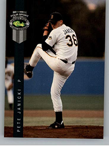 1992 Classic Four Sport #307 Pete Janicki UCLA Bruins/California Angels MultiSport MultiSport Card NM-MT