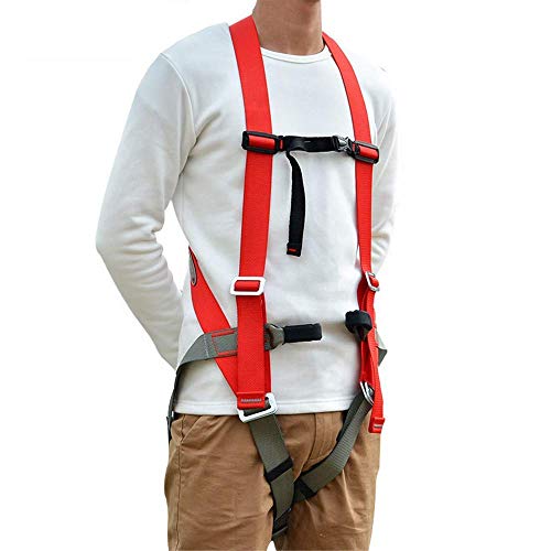 Kit de arnês de escalada com corda e mosquetões ao ar livre completo bsafety escalada árvore rapel a