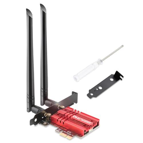 Ubit Scheda Wifi 6E Bluetooth 5.2 AX200
