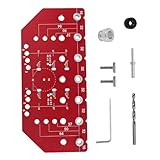 Conception adaptable : Conçu pour la rénovation et la fabrication d'armoires, ce gabarit de perçage pour charnières accepte leurs dimensions standard, procurant précision et commodité lors de l'assemblage dans différents contextes de projet.