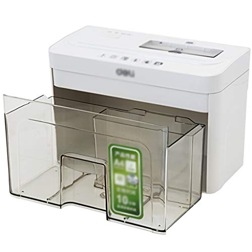 SYHSZY Shredders Micro-Cut Paper Shredders for Home Use Personal Office Professional Strip Cut Paper Shredder Mute Desktop Mini Hand Shredder 3.5L Documents Paper Cutting Tool