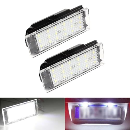 Lámpara de matrícula 8200480127 para Renault Megane 2 y Master 3 3