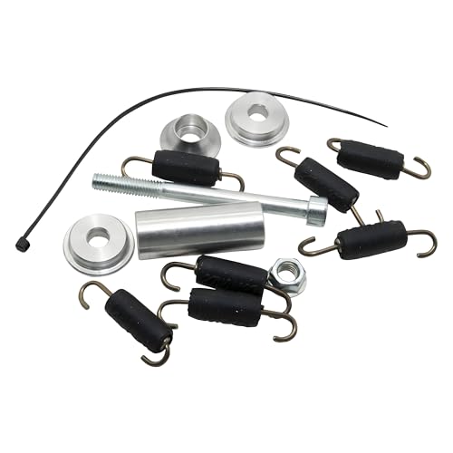 Soporte de escape LeoVince Yamaha Tracer fijación antivibración chasis