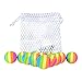 Hog Wild Rainbow Popper Refill Balls - Includes 12 Replacement Foam Bullet Balls - Compatible with Squeeze Ball Popper Toys & Atomic Power Popper Foam Blaster - Soft Foam Safe for Indoor/Outdoor Play