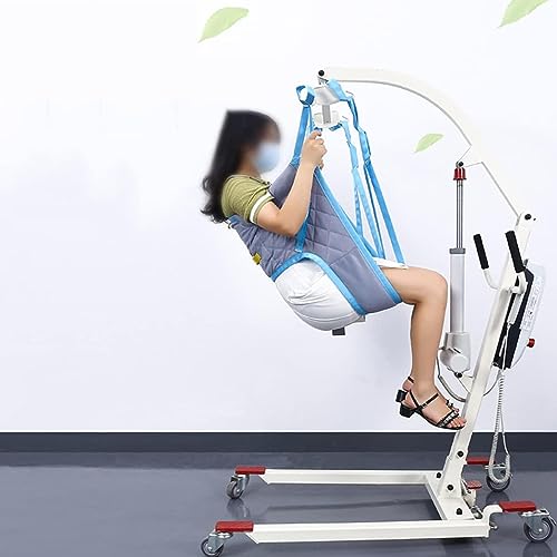 Chusta toaletowa – Premier Transfer Stand-Assist Sling do podnoszenia pacjenta z wyściełanym podparciem dolnej części pleców, kompatybilna z podnośnikami elektrycznymi i podnośnikami sufitowymi