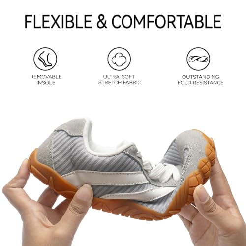Image of Barefoot Shoes Women Casual Sneakers,Wide Toe Box Shoe Women Zero Drop Shoe | Barefoot Shoes Men,Minimalist Trail Running Shoe,Non-Slip Lightweight Breathable Comfortable Fashion Walking Hiking Shoes