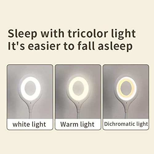 Aveki Led Desk Lamp Voice Activated, Usb Powered Led Ambient Lamp Decoration Plug-And-Play Dimmable Voice Control Lamp Desktop Night Light For Home Bedroom (A) #TOP2