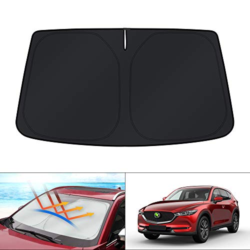 KUST Windshield Sun Shade for Mazda CX-5 2017-2024 2025 2026 CX5 Accessories…