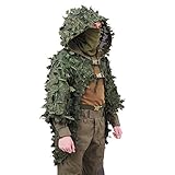 Giena Tactics Ghillie Suit Alligator 3D Russian Sniper Coats/Viper Hoods