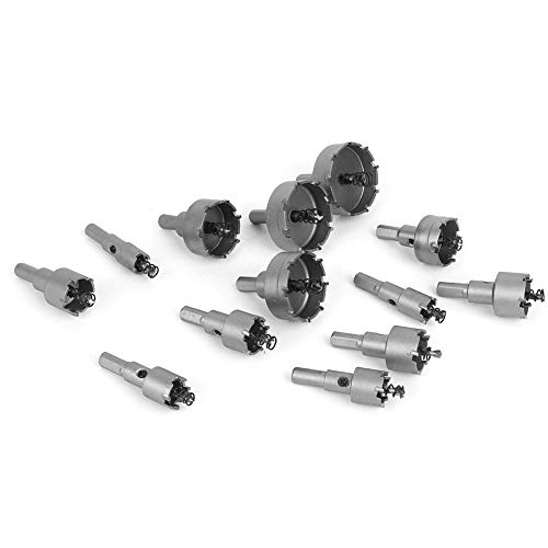 Set de 13 brocas sierra de punta de carburo para metal miniatura 7