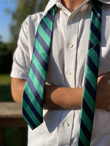 Image of tiemart Men's Striped Tie Standard Length