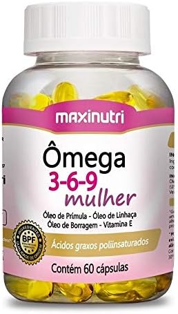 Maxinutri Ômega 3/6/9 Mulher (Linhaça/Prímula/Borragem/Vit.E) - 6...