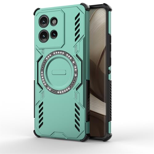 SHYXGLON Case For Motorola Moto Edge 50 Liquid Silicone Bumper, Motorola Edge 50 Case Rubber Soft TPU Ultra Thin Flexible Rugged Armor Shockproof Anti-Slip Cover for Moto Edge 50 (Green#)