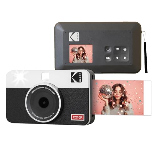 Kodak Mini Shot 2 Retro 4PASS 2-in-1 Appareil Photo Instantané