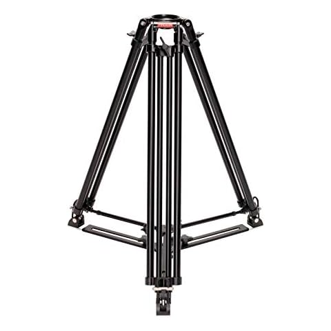 PROAIM Heavy-Duty 100mm Bowl Camera Tripod with Spreader | A Rock-solid Base for Heavy Camera Setups Upto 80kg / 176lb|Convinient & Transportable Tri-legs for Videography(CST-100-01) Cover