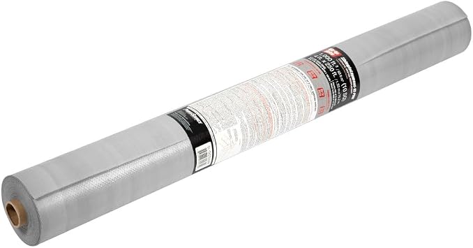 Grip-Rite Synthetic Roofing Underlayment | ShingleLayment - 15-Pro Roof Deck Underlayment Roll | Non-Skid Polypropylene | Water Shedding Protection | SL154250GRP 4ft. x 250ft. 1000 sq. ft.