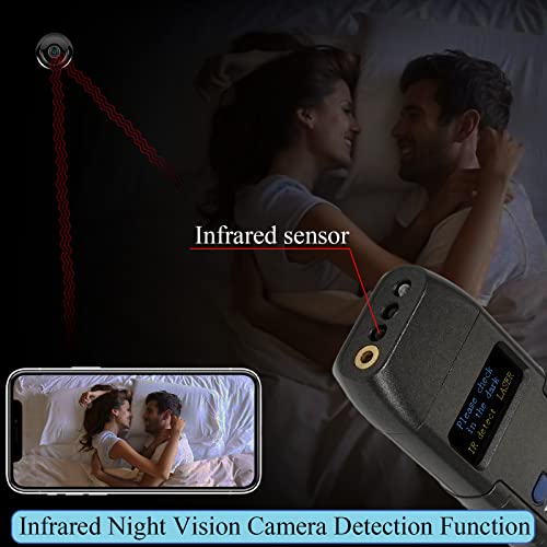 Kaxyuya Camera Finder Camera Detector Bug Sweeper Listening Device Detector For Car thumb #4