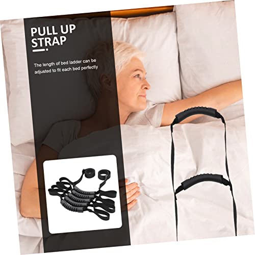 Sangle d'aide à la position assise de lit en nylon réglable pour senior - 5