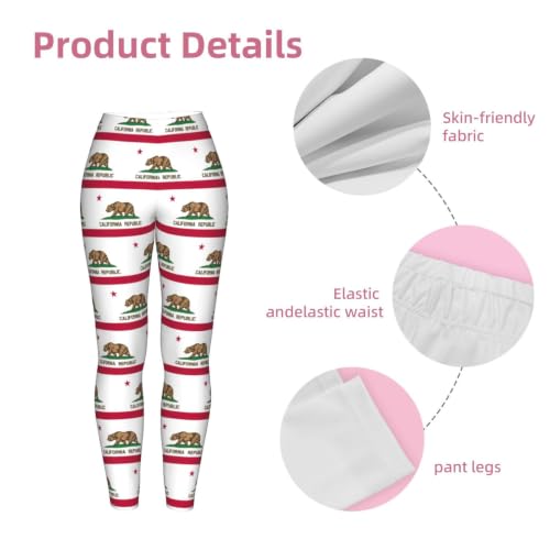 Leggings de California de tacto suave, perfectos como pantalones de gimnasio para mujer 6