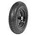 Marathon 20265 Universal Fit Pneumatic (Air-Filled) 3" Centered Hub Univ Wheelbarrow Tire