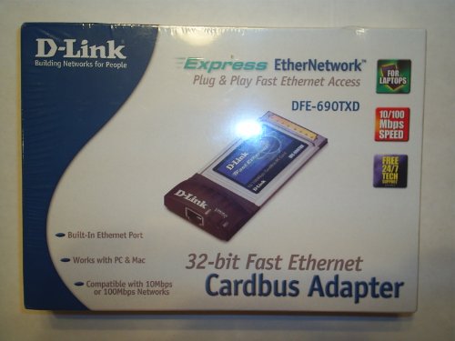 D-Link DFE-690TXD 10/100 Fast Ethernet Notebook Adapter