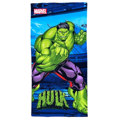 CARTOON Hulk Marvel Beach Towel Pool Beach Microfibre for Children 140 x 70 cm