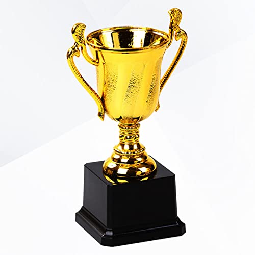 Abaodam Mini Prêmio Troféu Copos de Troféu de Ouro de Plástico Vencedor Do Primeiro Lugar Copo de Pr