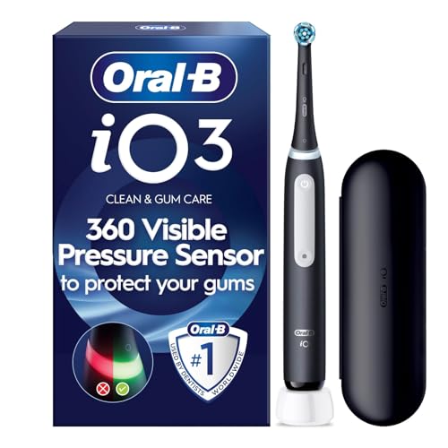 Oral-B iO3 Electric Toothbrush, 1 Handle, Black