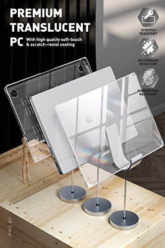 SUPCASE Hülle für MacBook Pro 16 Zoll 2024-2021 M4/M3/M2/M1 Pro/Max A3403 A3186 A2991 A2780 A2485 Bumper Case Schutzhülle für MacBook Pro 16‘’, Clear