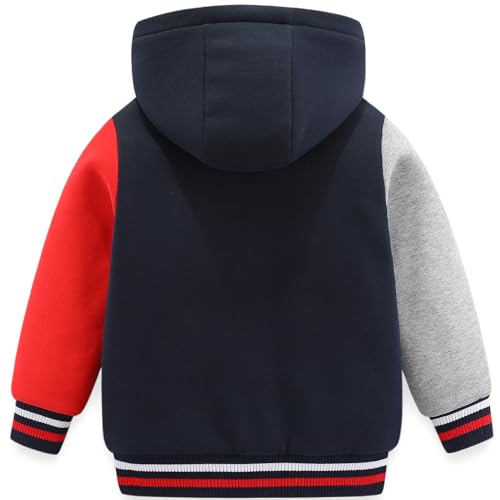 Image of Bumeex Kids Boy's Girl's Sherpa Fleece Lined Jacket 2-14Y(Toddler /Kid)