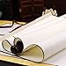 Blank Paper Scrolls 15x46inch Scroll Paper Wrapped on Wood Rod for Writing, Drawing, Calligraphy, Wedding Vows, Invitation, Renaissance Festivals